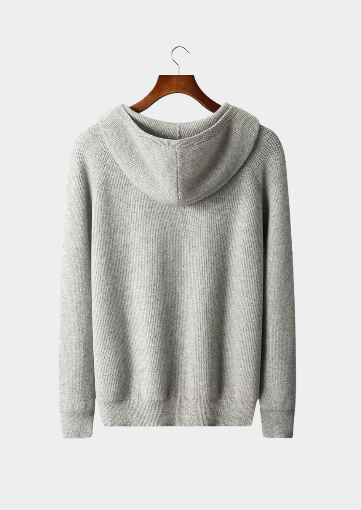 MERINO RIBBED ZIPPER