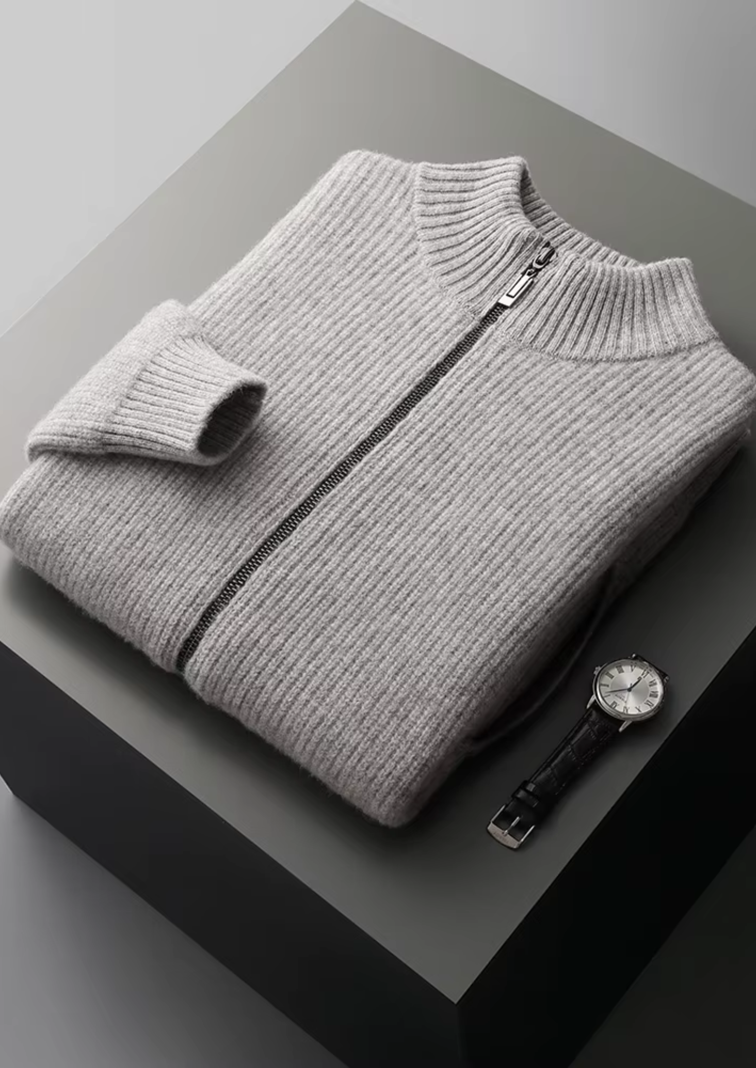 MERINO RIBBED VEST