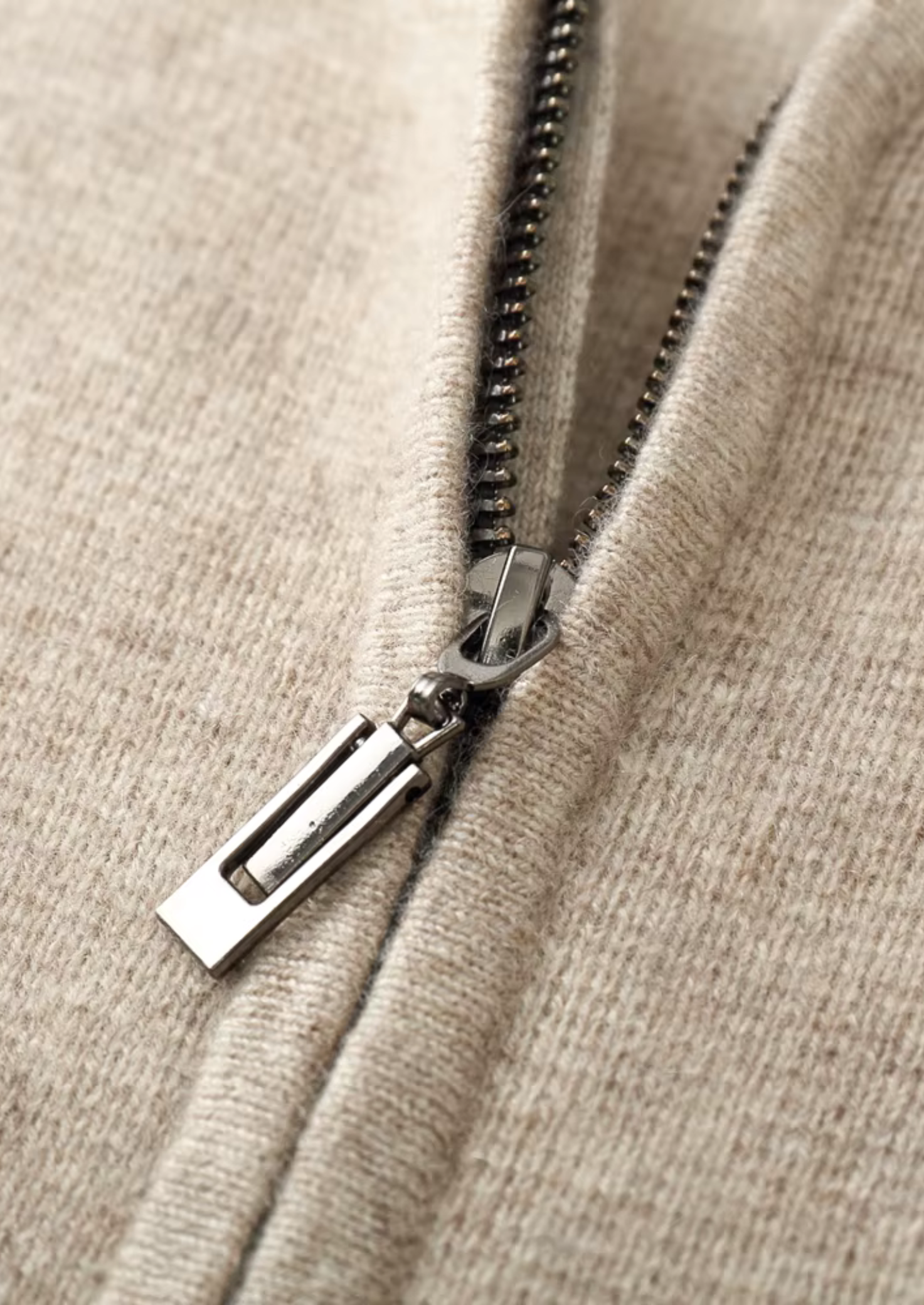 MERINO ZIPPER VEST