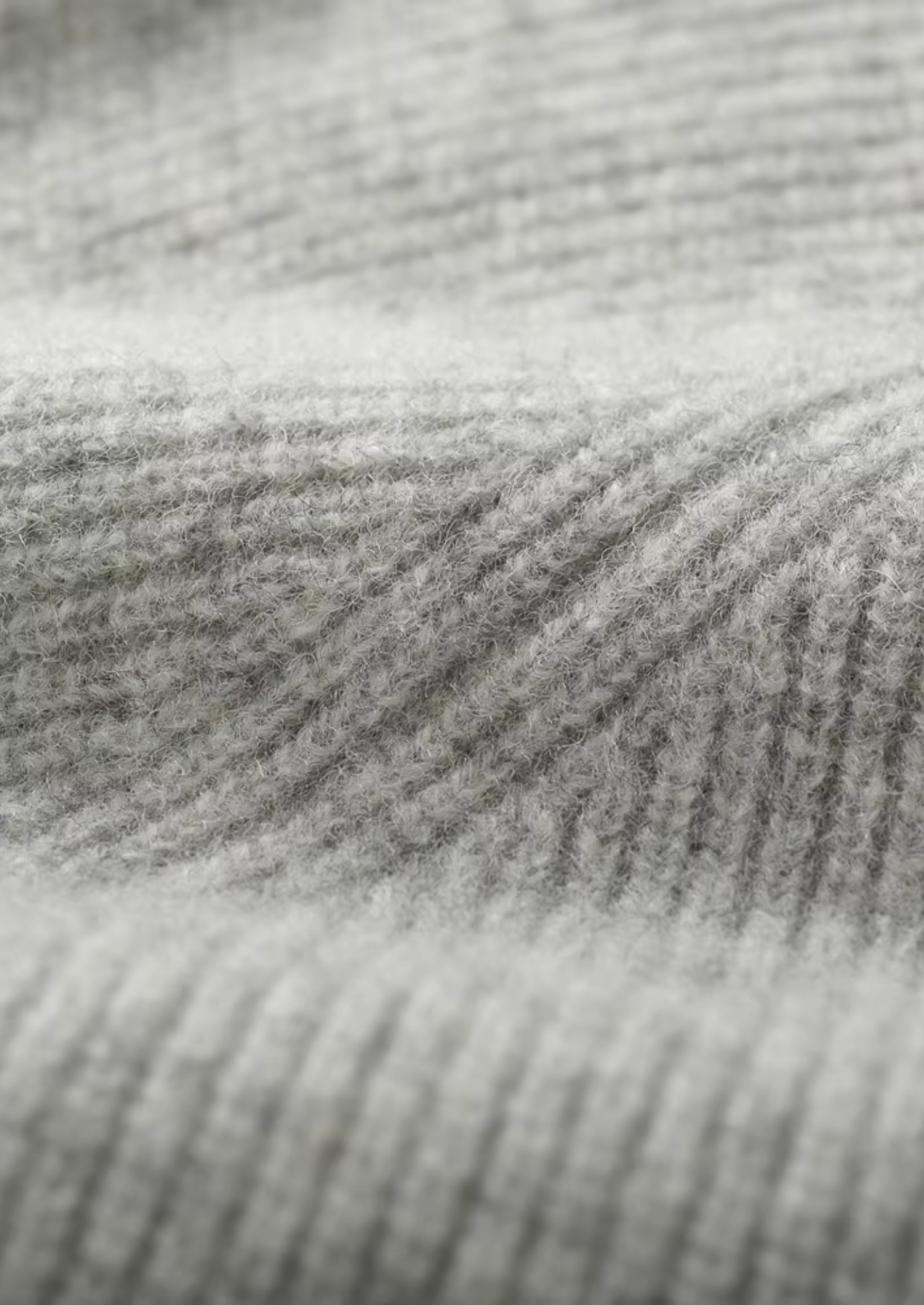 MERINO RIBBED ZIPPER
