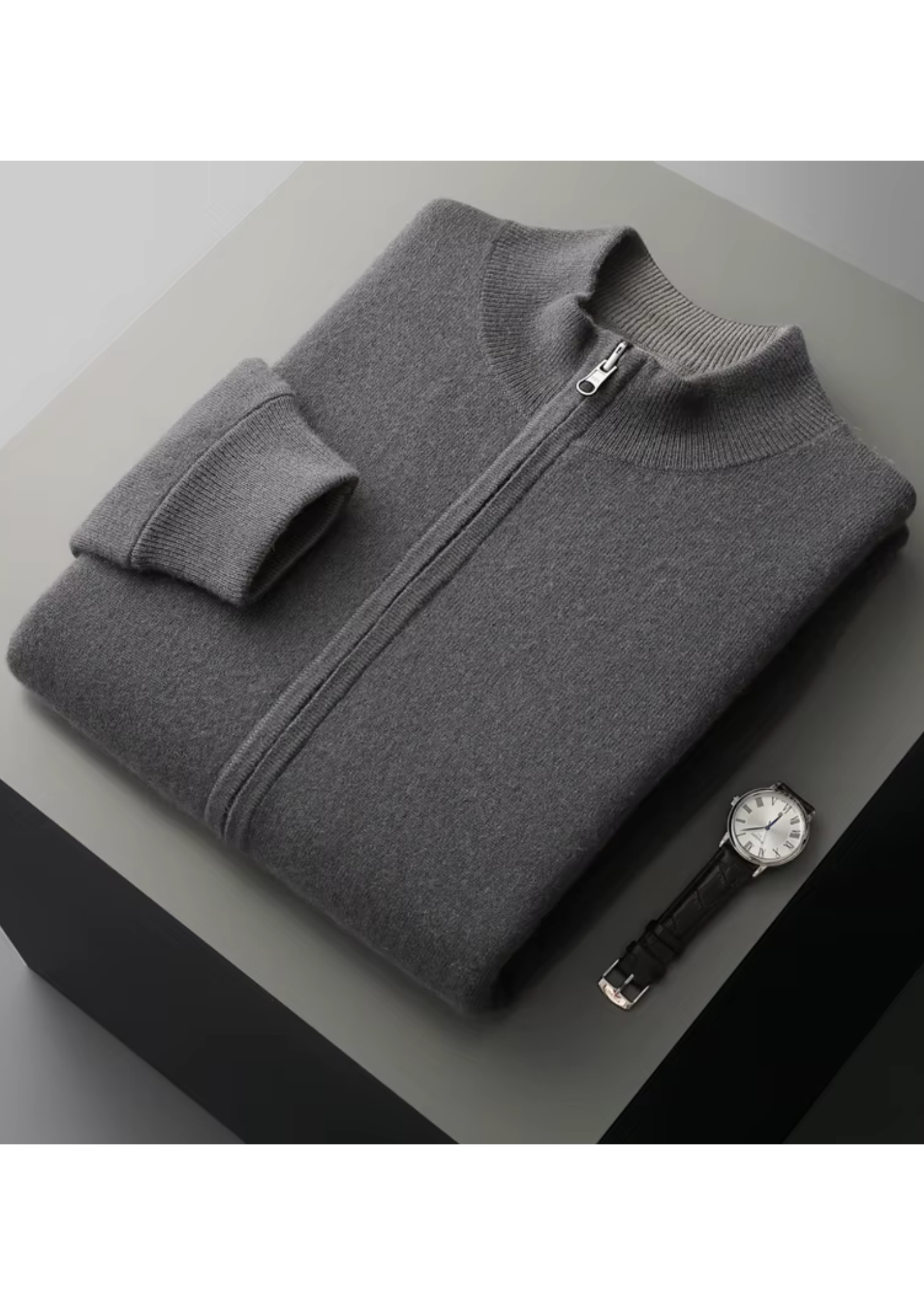 MERINO ZIPPER VEST