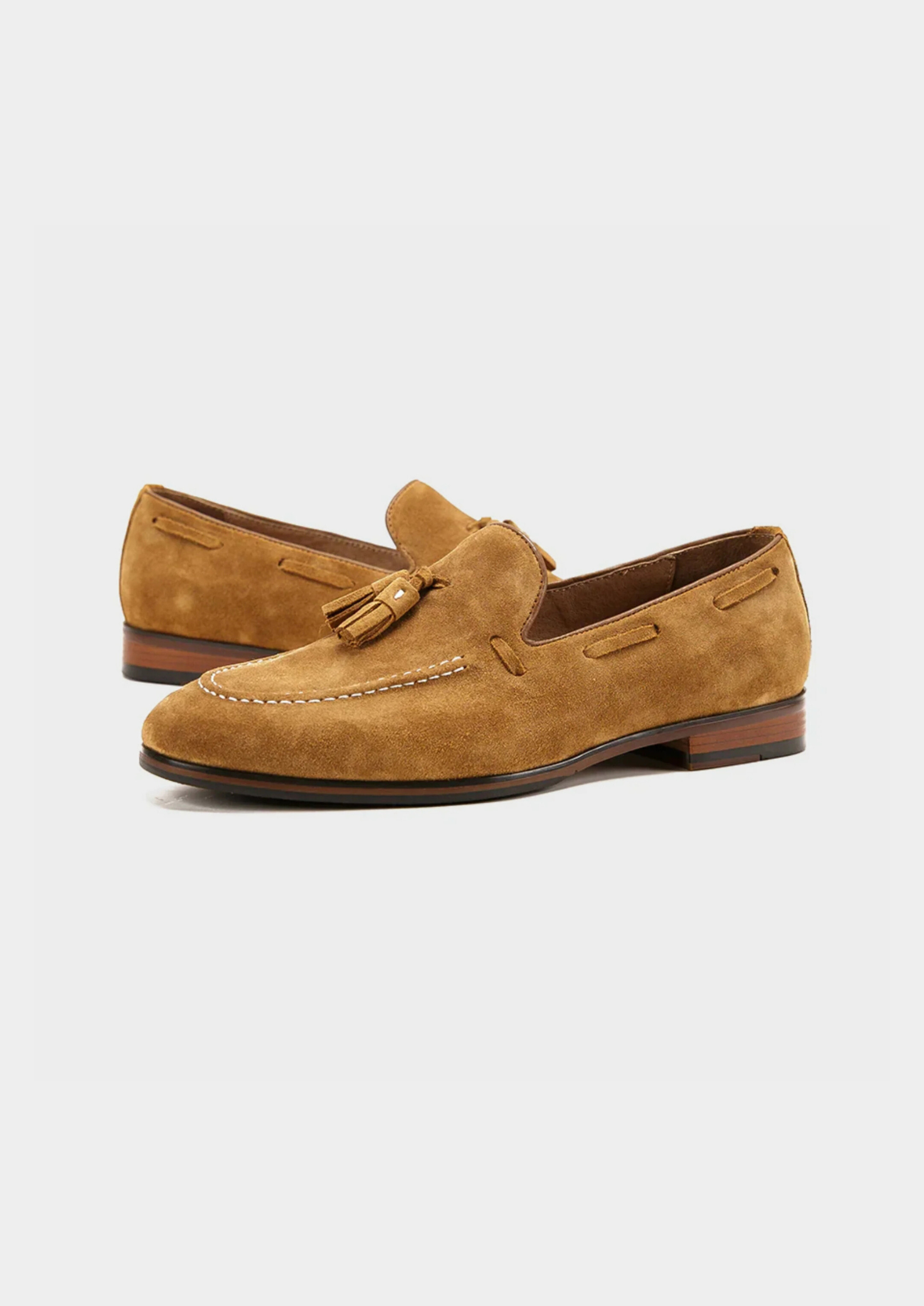 AGOSTINO LOAFERS - Caramel