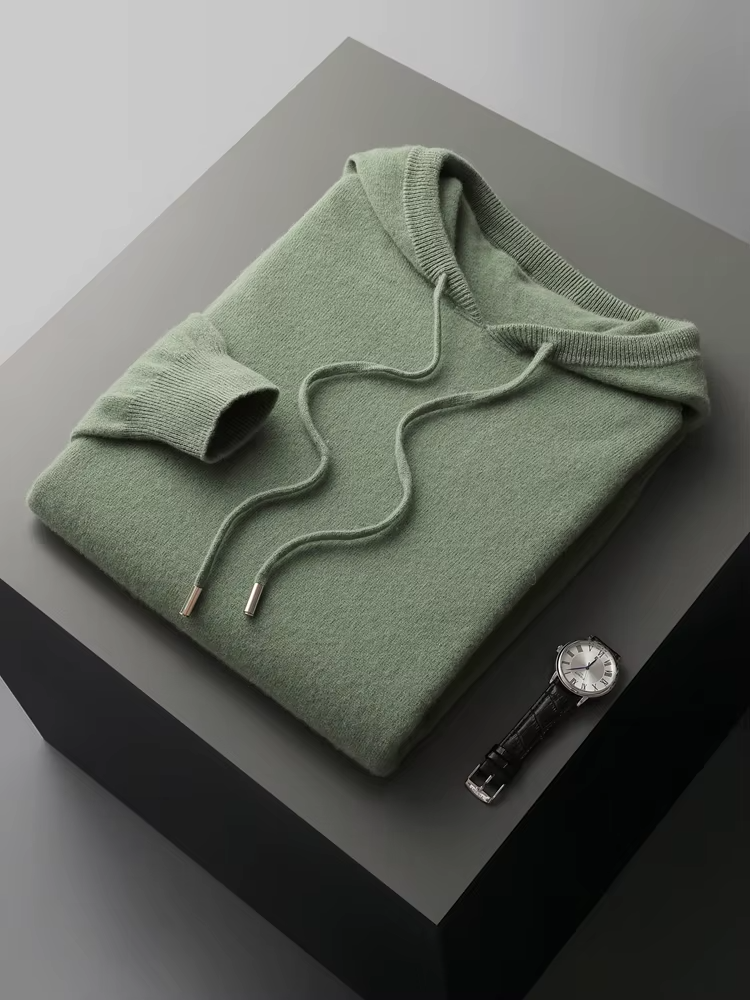 MERINO LEISURE HOODIE