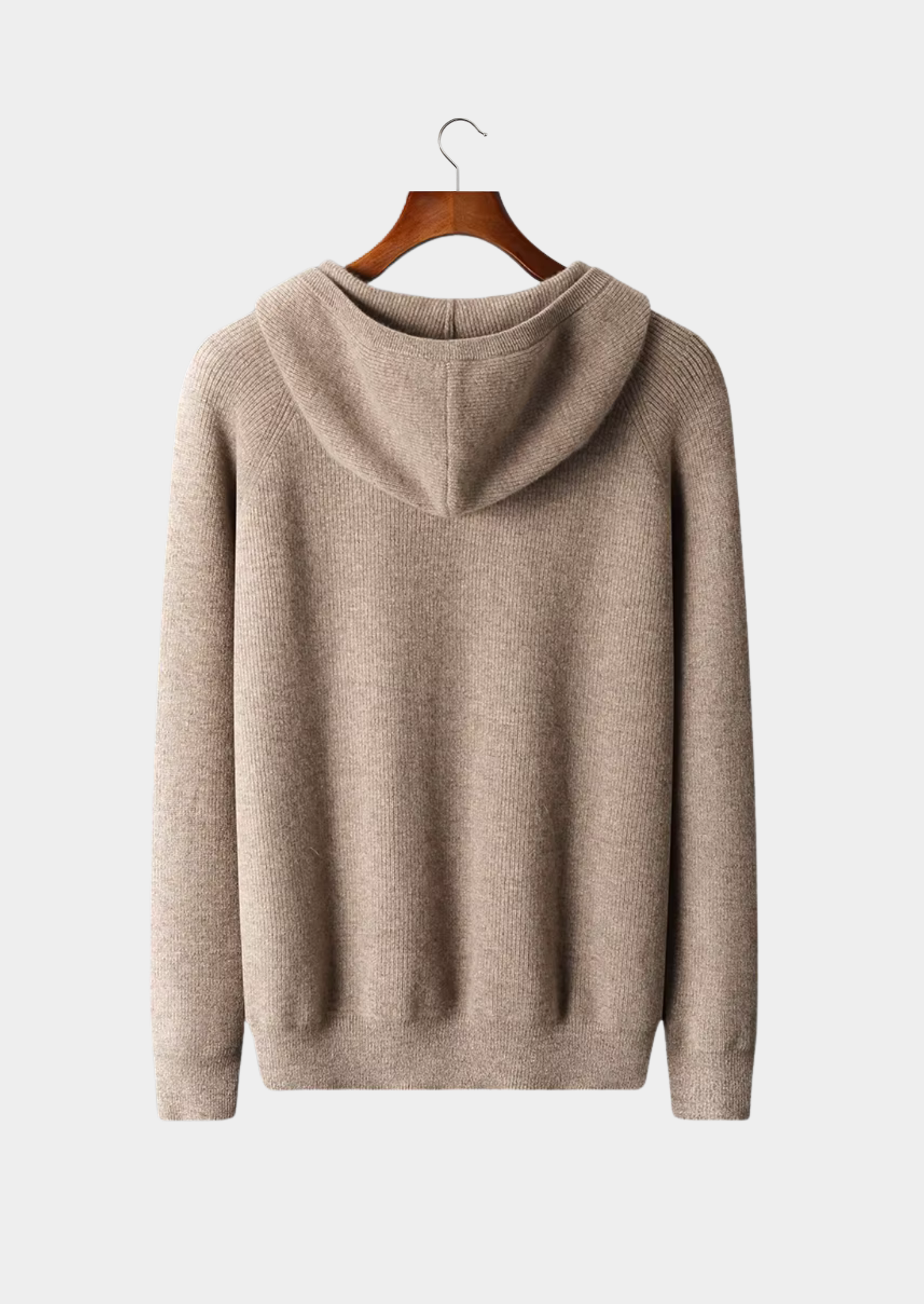 MERINO RIBBED ZIPPER